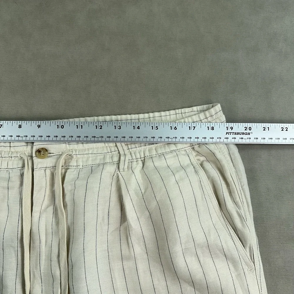 Polo Ralph Lauren Prepster Pants Size 2XL Tailored Slim Fit Linen Blend